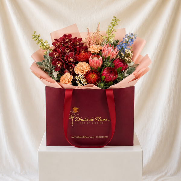 The Royal Sunset Exotic Bouquet