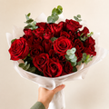 A Bunch of 15 Red Roses