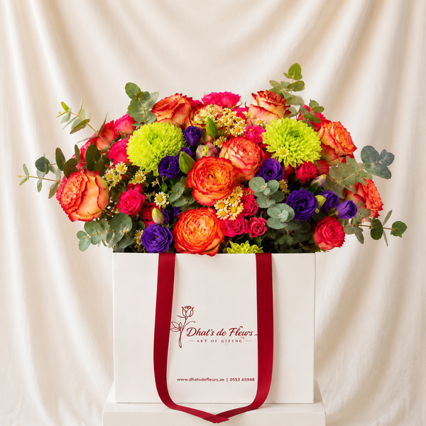 Apple Jack Rose Loose Bouquet