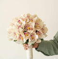 Monofloral Cymbidium Orchid Bridal Bouquet