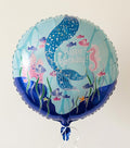 Mermaid Foil Happy Birthday Balloon