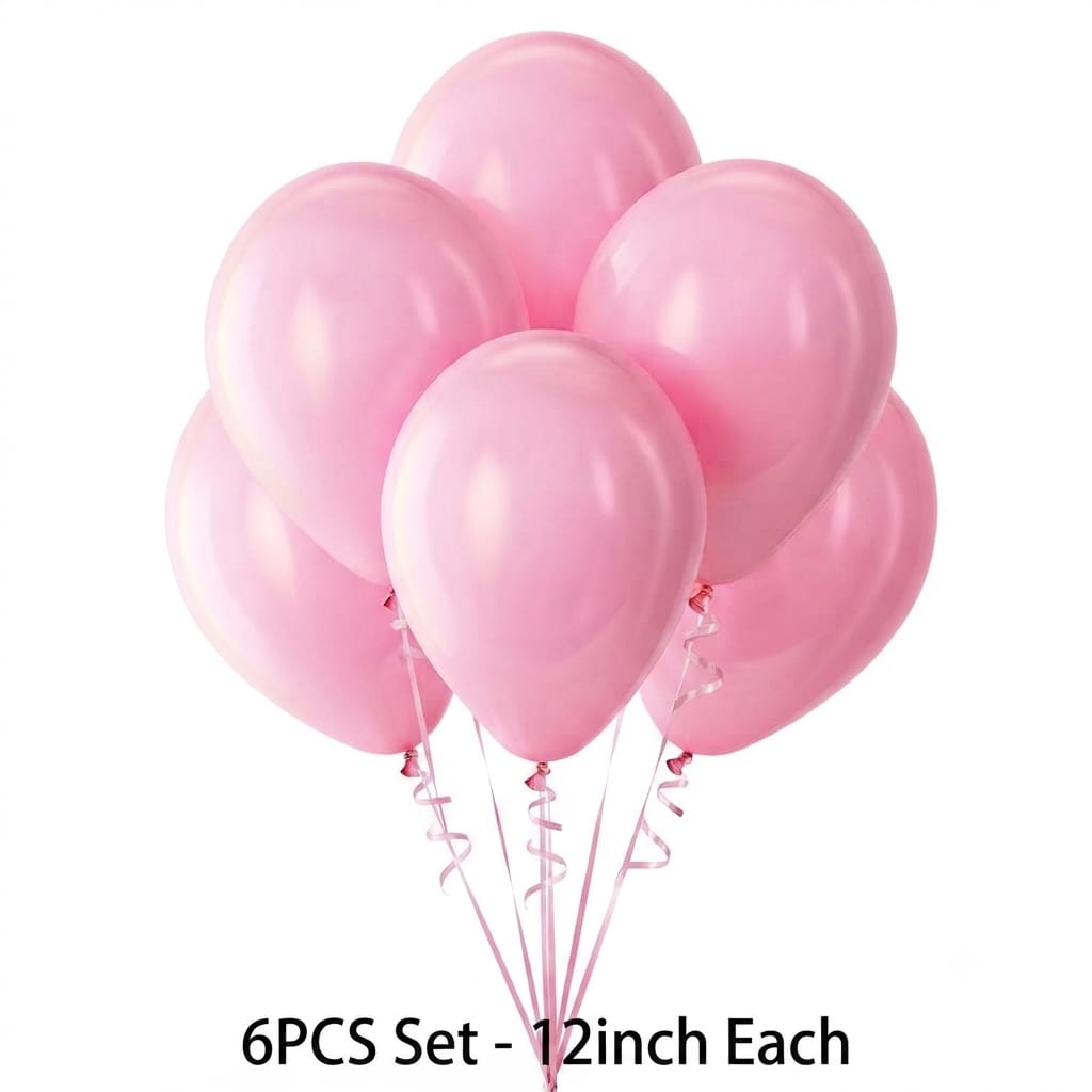 Light Pink Normal Balloons