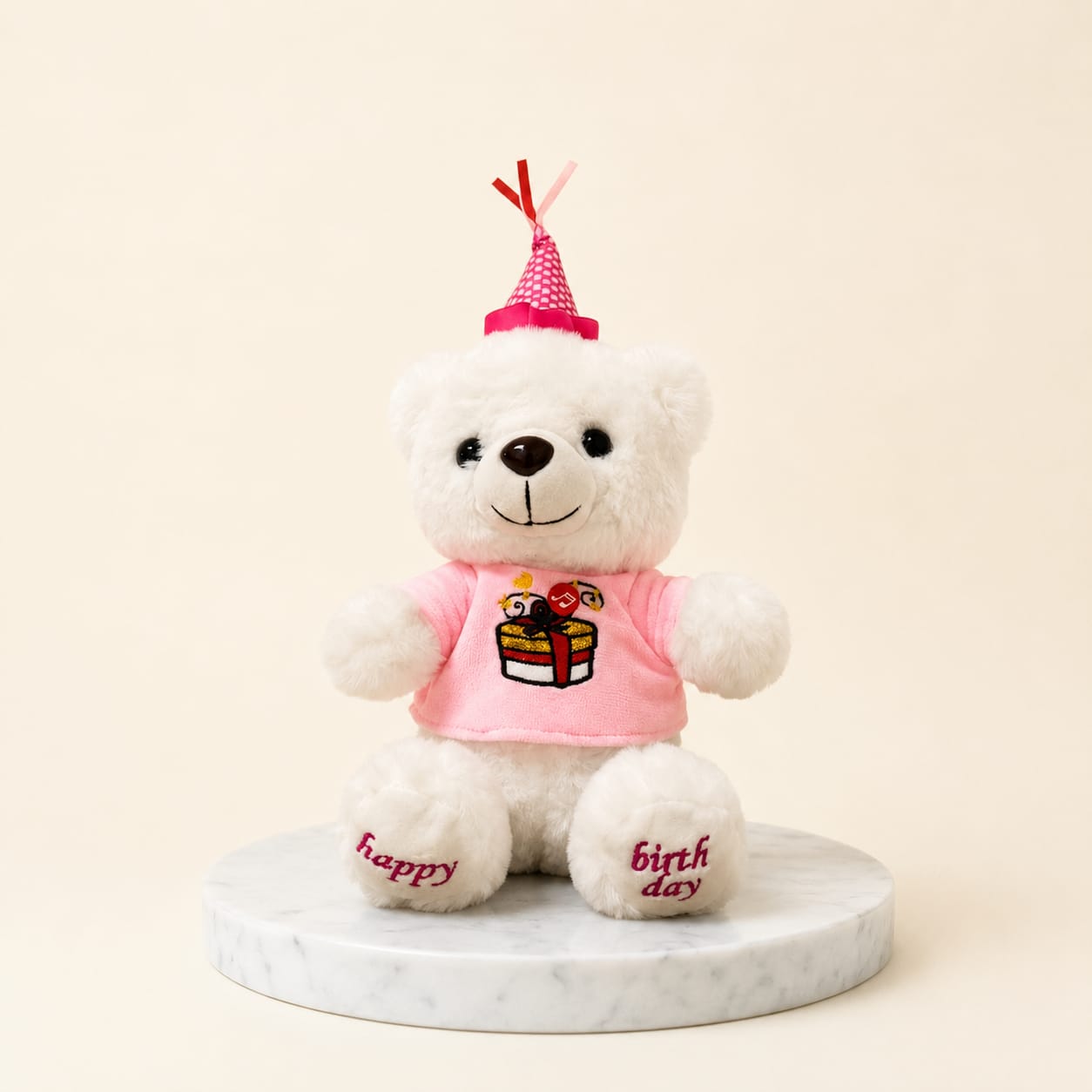 Happy Birthday Pink Teddy