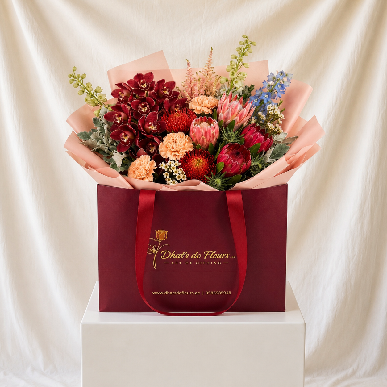The Royal Sunset Exotic Bouquet