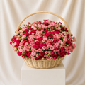 Spray Rose Series Willow Basket